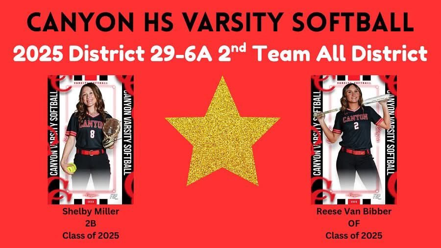 Nbcanyonsoftba1's tweet image. Congratulations to our 1st and 2nd team All-District recipients! @AthleticsCanyon