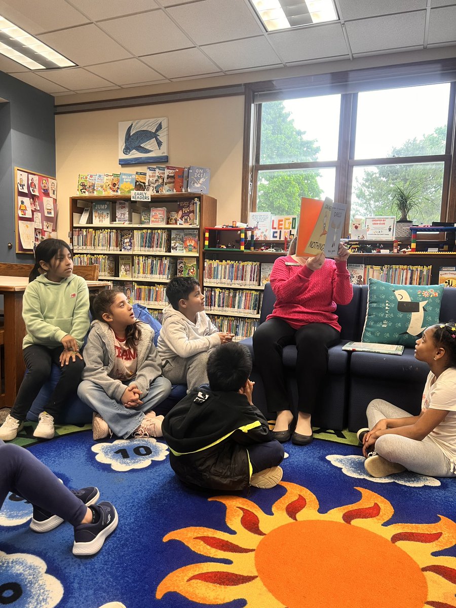 A special thank you to the Hampton Bays Public library for showing our second graders around and all the amazing resources you have in our community. We loved reading and learning from you. <a href="/HamptonBaysES/">Hampton Bays ES</a> #WeAreHB