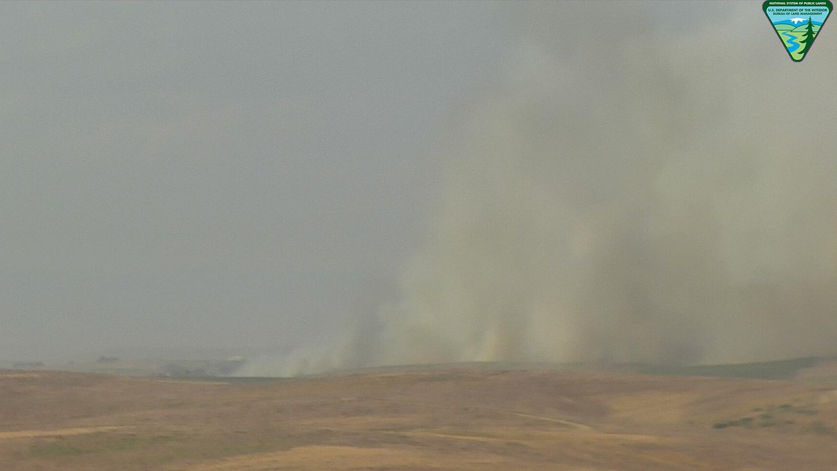 #ASHLOCKFire: The Boise District BLM responded to the Ashlock Fire with 1 overhead, 4 engines, 1 fire investigation, 1 dozer, and 1 helicopter. 

The fire is located approximately 8 miles northeast Parma. Use. No estimated contain or control at this time. facebook.com/BLMIdahoFire