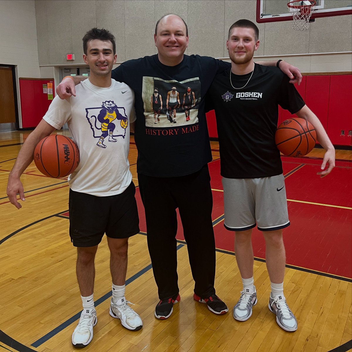 Great to spend a little time in the gym with a couple 2021 state champs!