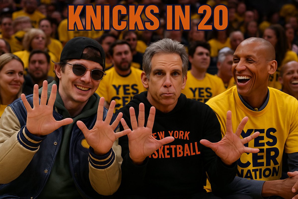 Hay <a href="/BenStiller/">Ben Stiller</a> is this what you mean <a href="/ReggieMillerTNT/">Reggie Miller</a> <a href="/Pacers/">Indiana Pacers</a> #pacers #NBAPlayoffs