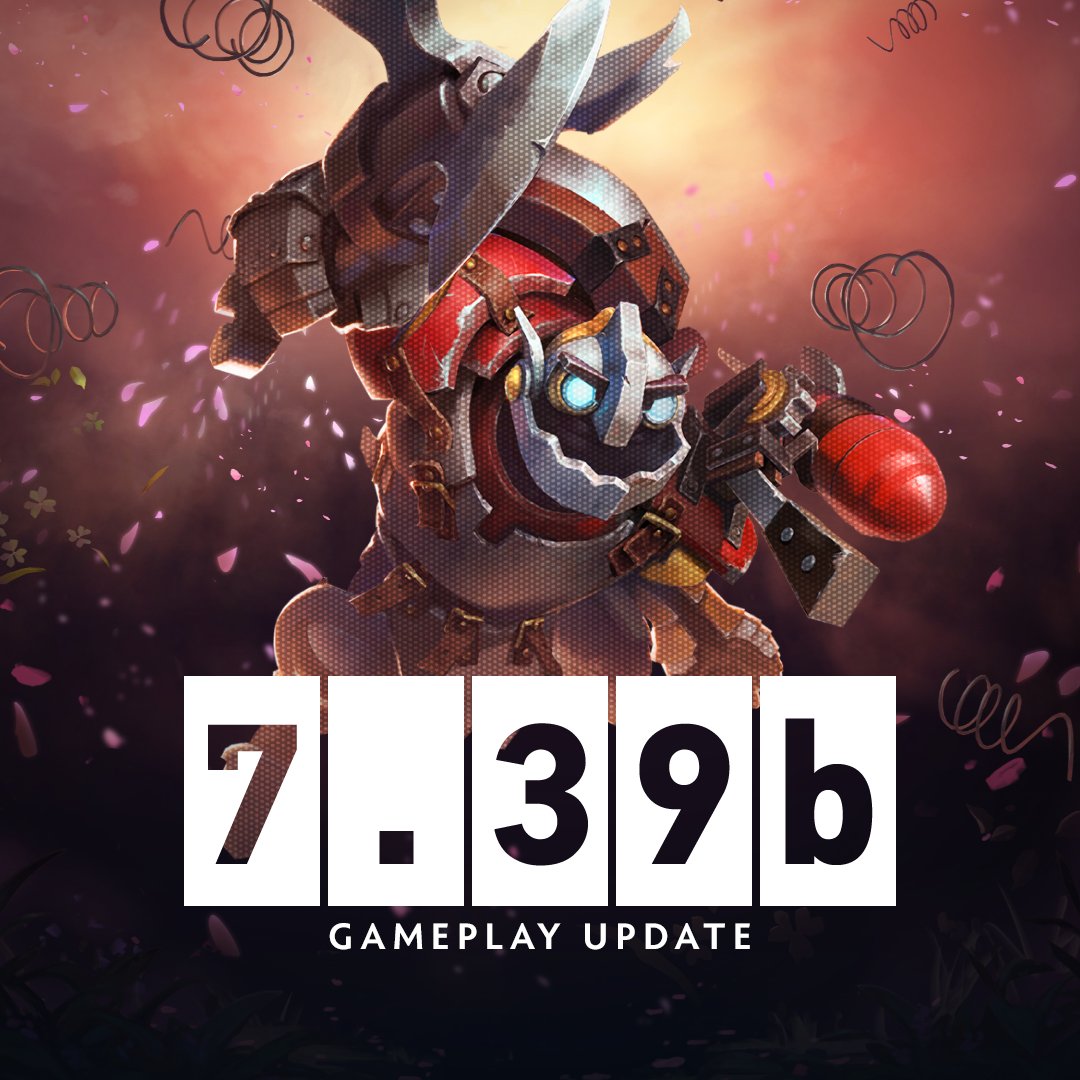 Dota 7.39b is now LIVE! dota2.com/patches/7.39b #Dota2