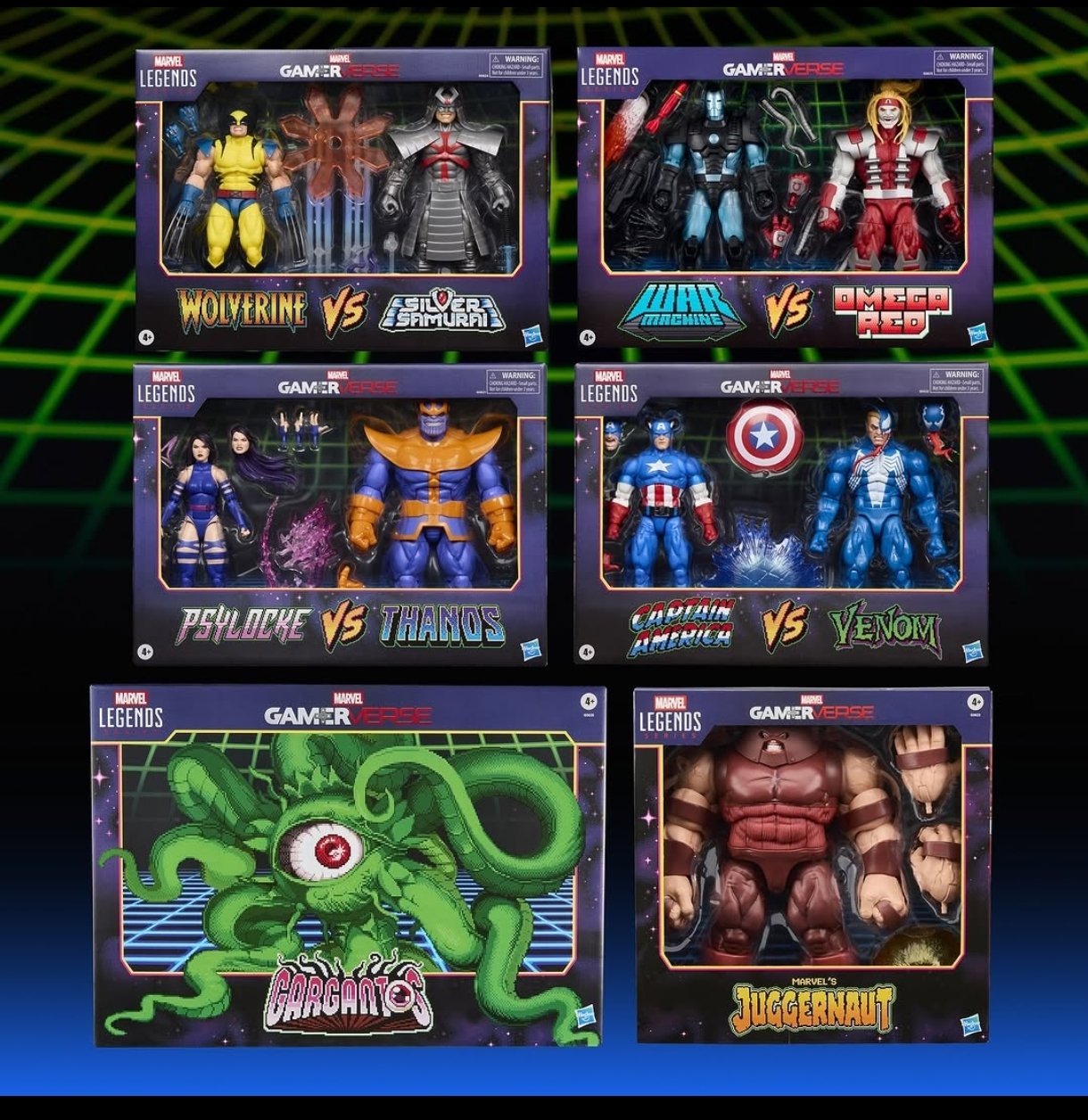 値下げ不可❗️マーベルレジェンド　ジャガーノート　2パック　改良版 マーベル80周年‼️ コロッサス & ジャガーノート2パック