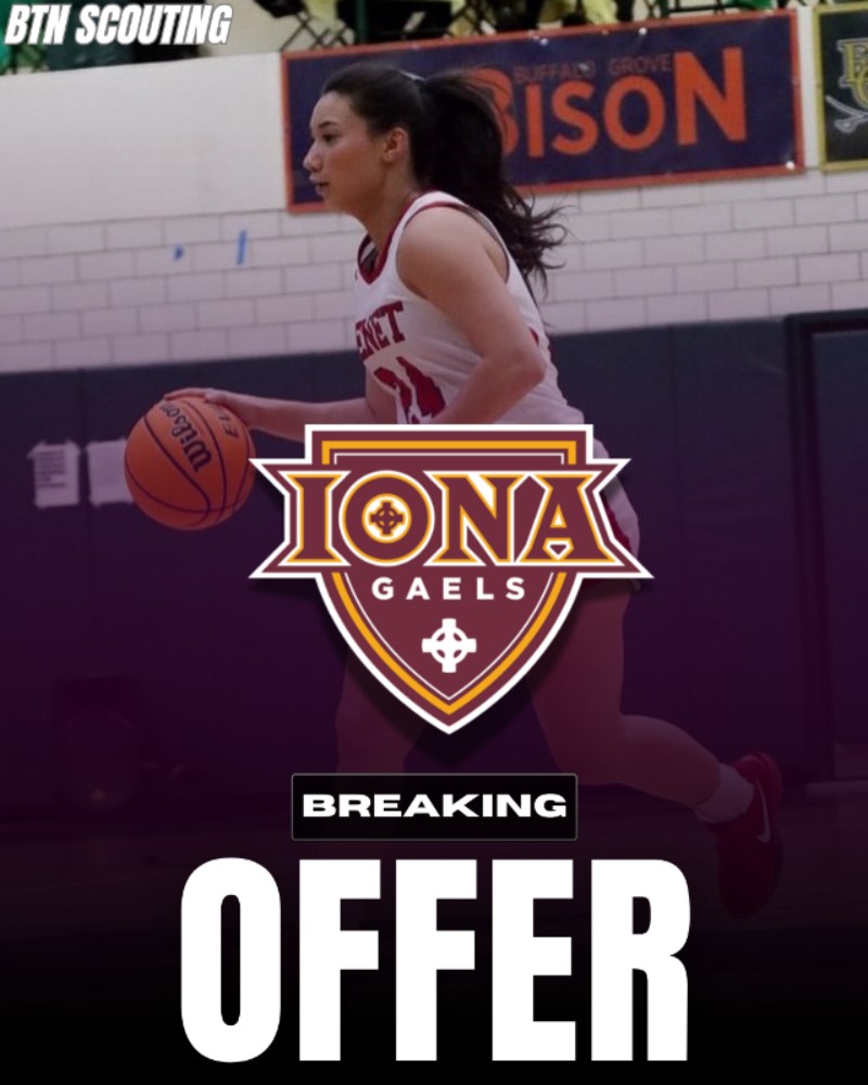 BTN Scouting (@btnscouting) on Twitter photo BTN Scouting Service Update 🚨
26' Emma Briggs (<a href="/EmmaB2026/">Emma Briggs</a>) 6’0 Forward from Benet Academy (IL) picks up a MAAC offer from Iona University (<a href="/IonaWBB/">Iona Women's Hoops</a>) (<a href="/CoachAngSzumilo/">Coach Ang Szumilo</a>) (<a href="/AaronGratch/">Aaron Gratch</a>)
Read more+: btnscouting.com/class-of-2026-…
<a href="/M14Hoops_Girls/">Team M-XIV Girls</a> | <a href="/BTNScouting/">BTN Scouting</a> BTN Scouting Service Update 🚨
26' Emma Briggs (<a href="/EmmaB2026/">Emma Briggs</a>) 6’0 Forward from Benet Academy (IL) picks up a MAAC offer from Iona University (<a href="/IonaWBB/">Iona Women's Hoops</a>) (<a href="/CoachAngSzumilo/">Coach Ang Szumilo</a>) (<a href="/AaronGratch/">Aaron Gratch</a>)
Read more+: btnscouting.com/class-of-2026-…
<a href="/M14Hoops_Girls/">Team M-XIV Girls</a> | <a href="/BTNScouting/">BTN Scouting</a>