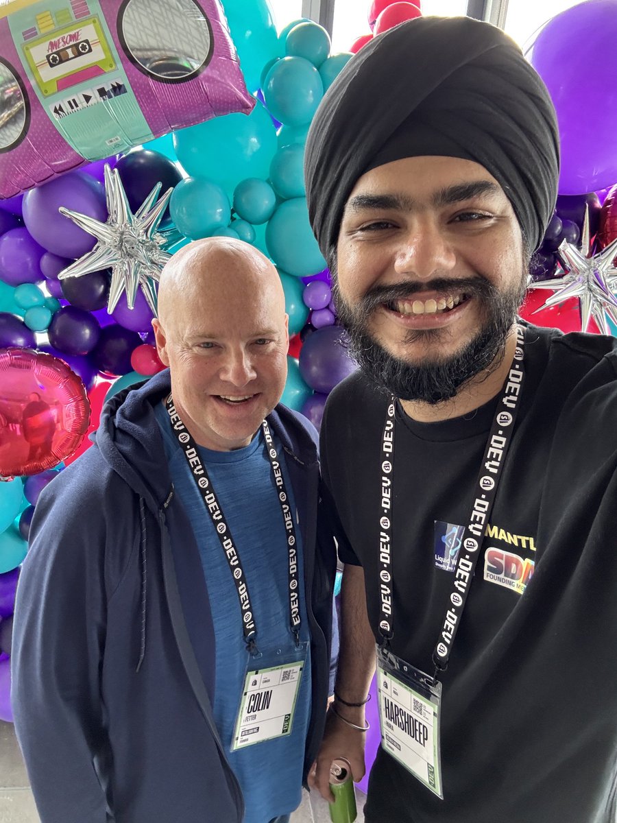 cfetter's tweet image. Always a pleasure catching up with my good friend @kinngh in person