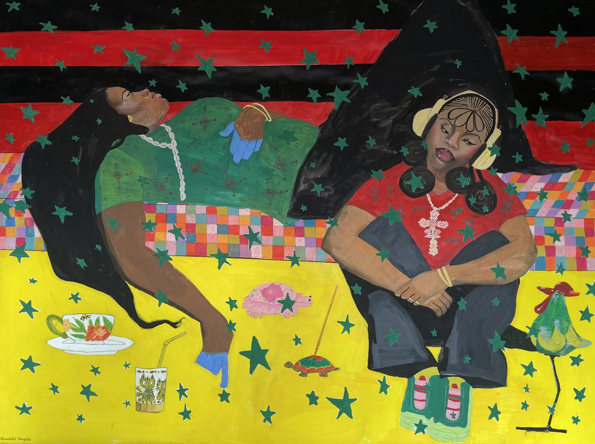 “Every ****** is a star”

Acrylic/Colored pencil/Gouache on paper