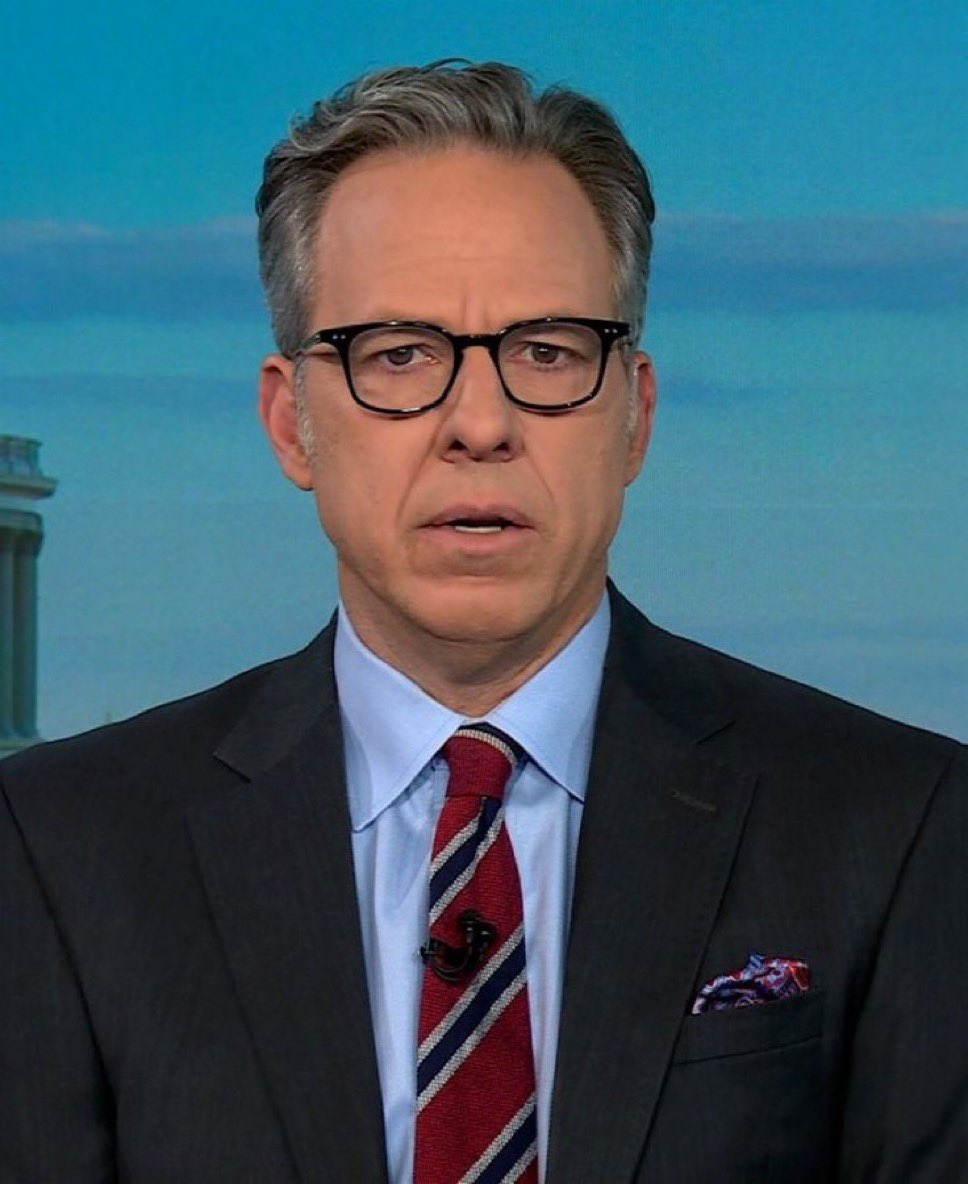BREAKING: Jake Tapper’s show on CNN has tanked, reaching its lowest ratings since 2015.