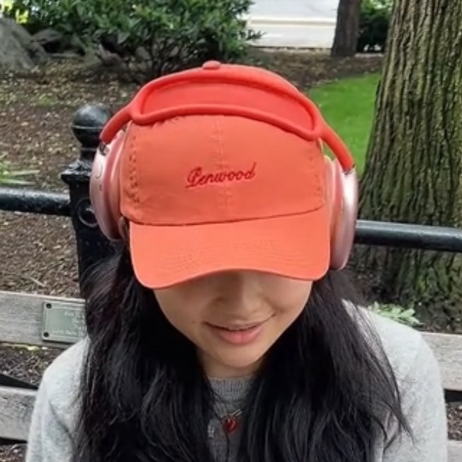 Michelle Mao in a ‘Penwood’ cap