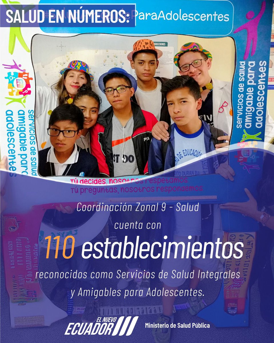📌 A través de orientación en salud sexual y reproductiva, alimentación, prevención de violencia y ejercicio de derechos, los Servicios de Salud Integral Amigables para Adolescentes (SSIAA) fortalecen la:

✅Salud individual
✅Participación ciudadana activa en la construcción de