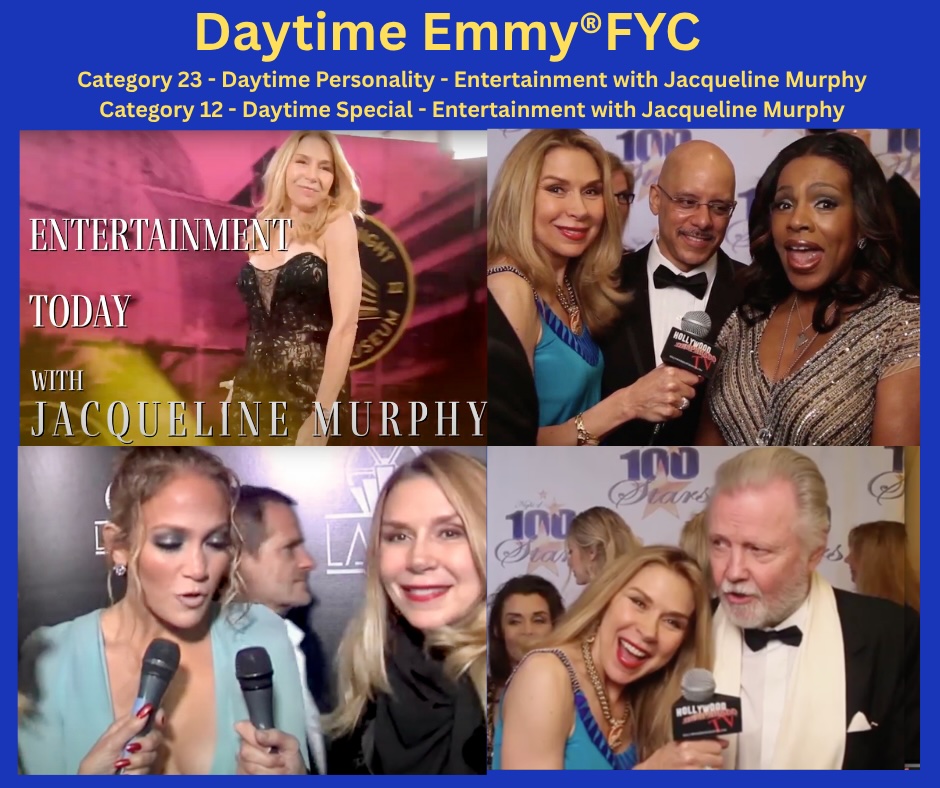 Jacqueline Murphy (@jacquelineactor) on Twitter photo FYC <a href="/DaytimeEmmys/">Daytime Emmys</a> "Entertainment with Jacqueline Murphy" in Category 23 for TV Personality & Category 12 for show! Please take a look! Thank you!❤️<a href="/jacquelineActor/">Jacqueline Murphy</a> FYC <a href="/DaytimeEmmys/">Daytime Emmys</a> "Entertainment with Jacqueline Murphy" in Category 23 for TV Personality & Category 12 for show! Please take a look! Thank you!❤️<a href="/jacquelineActor/">Jacqueline Murphy</a>