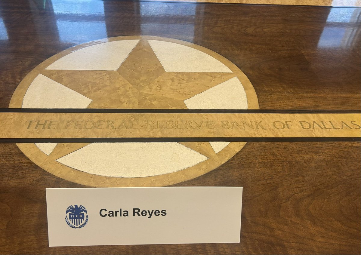 Carla L. Reyes (@prof_carlareyes) on Twitter photo Really grateful to <a href="/CFTCjohnson/">Kristin N. Johnson</a> & <a href="/DallasFed/">Dallas Fed</a> for the opportunity to participate in today’s symposium on innovation in derivative markets by talking through some of my recent #AI & #NationalSecurity research w/ <a href="/Kish_Parella/">Kish Parella</a> & #AI & #corporate #governance research w/ <a href="/carlissc/">Carliss Chatman</a> Really grateful to <a href="/CFTCjohnson/">Kristin N. Johnson</a> & <a href="/DallasFed/">Dallas Fed</a> for the opportunity to participate in today’s symposium on innovation in derivative markets by talking through some of my recent #AI & #NationalSecurity research w/ <a href="/Kish_Parella/">Kish Parella</a> & #AI & #corporate #governance research w/ <a href="/carlissc/">Carliss Chatman</a>