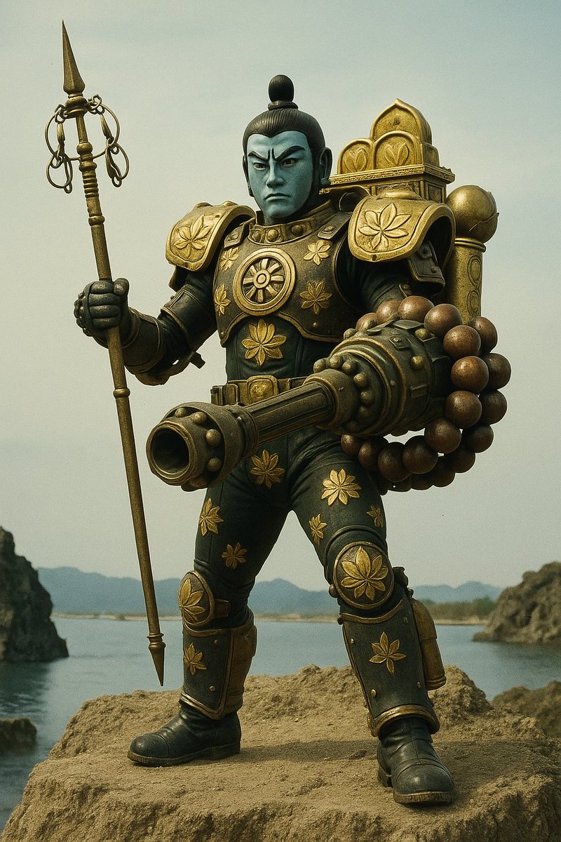 架空昭和史 #仏造人間ナンマイダー 「フルアーマーナンマイダー」 極楽