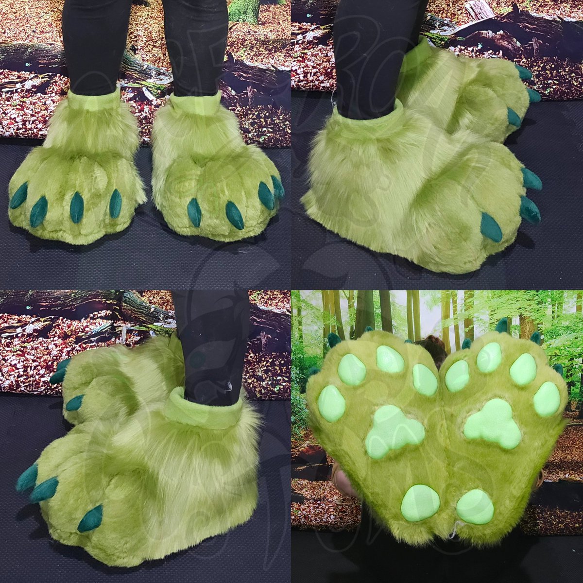 It's time to post some stuff I finished! First up are these feet and hands!

Really love how these turned out, especially love the colors! 🥺💕

Never used the rubber pawpads before on indoor feet, but I think they look pretty good on the indoor feet ^-^