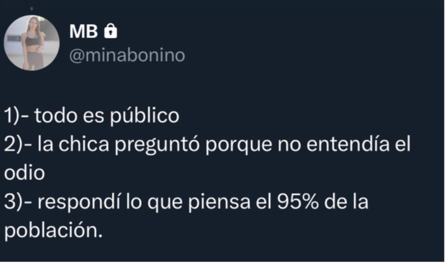 Marescobar21's tweet photo. La esposa de un futbolista al fin se atrevió a decir las cosas como son!
@minabonino 

Es lo que todos opinamos de la china suarez https://t.co/TE4LyAi0tG