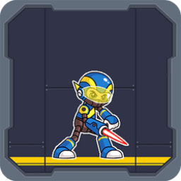super slashman is a html5 platformer game, evil robots attack the city it's time for action, explore 5 levels, slash enemies with cyber swords, earn coins in levels to score, get green energy balls for next levels 

#games #freegames #arcadegames
enjoyarcade.com/game/super-sla…