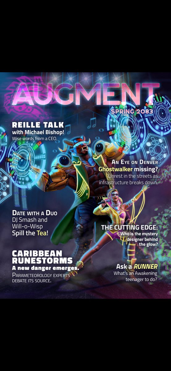 Woah, Shadowrun (6th World) has a magazine! 