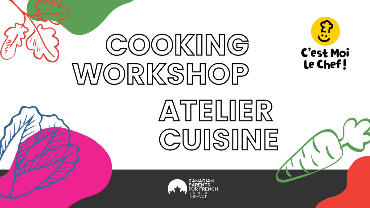 👩‍🍳 C’est moi le Chef — a fun, hands-on cooking class en français by CPF Quebec &amp; Nunavut!
Kids (7–13) will make veggie rolls &amp; build confidence in French 🇫🇷🥬

📅 June 11, 2025
🕒 3PM &amp; 6PM PST
🔗 Register: qc-nu.cpf.ca/en/virtual-cul…

#FrenchFun #CPFYouth