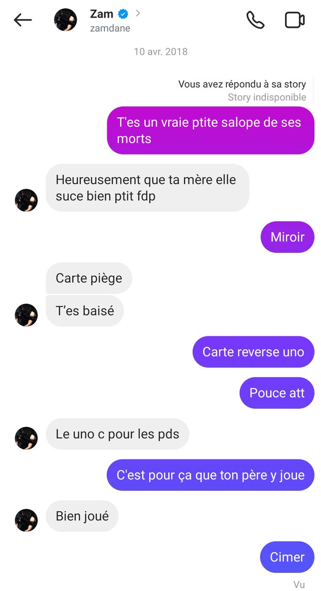 TahLeChemisier's tweet photo. Qui se rappelle quand j'ai insulté zamdane en 2018 psk moi nan https://t.co/0wkI7pF92P