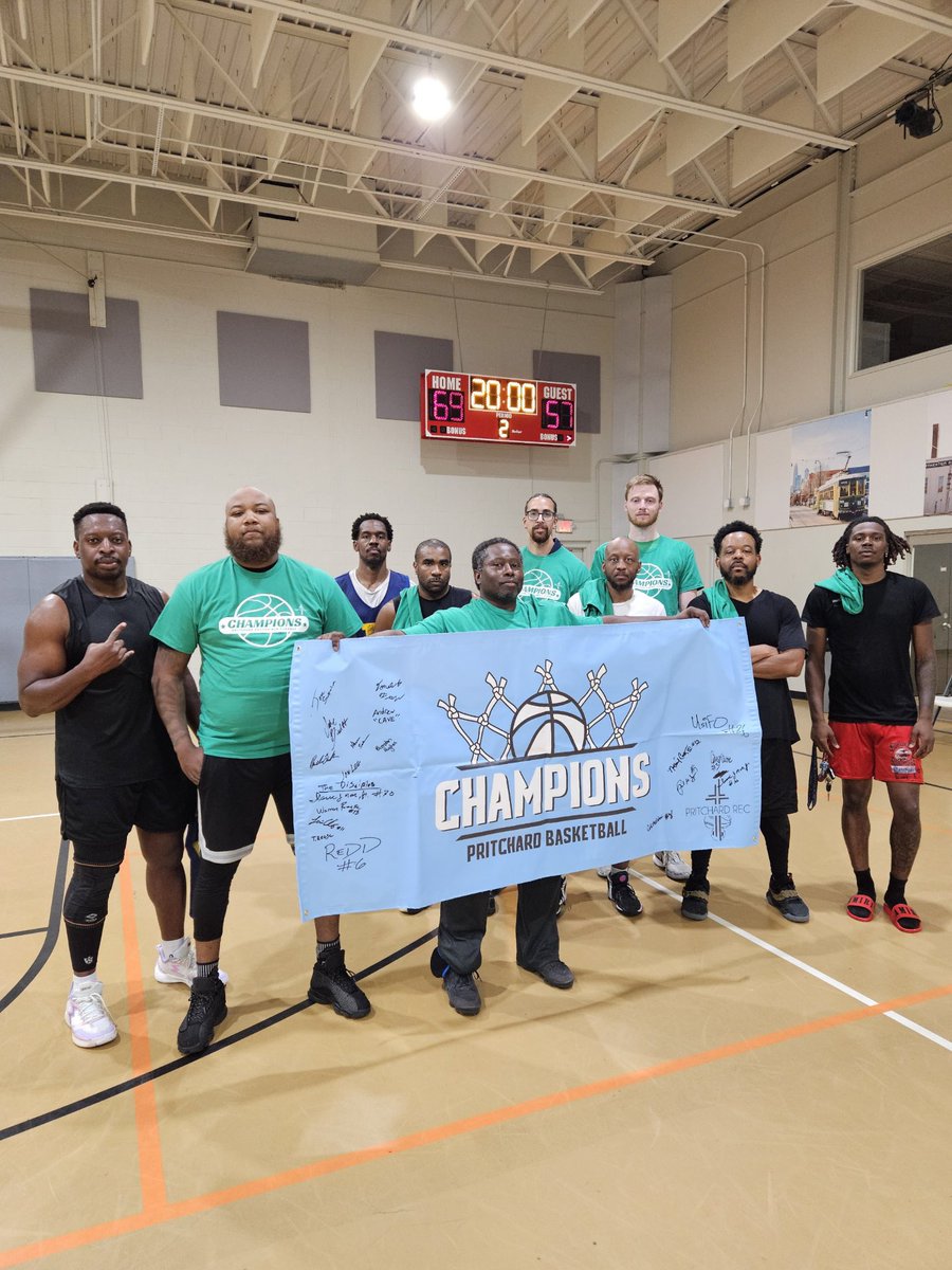 Congrats to The Disciples on winning the Thursday League Championship!