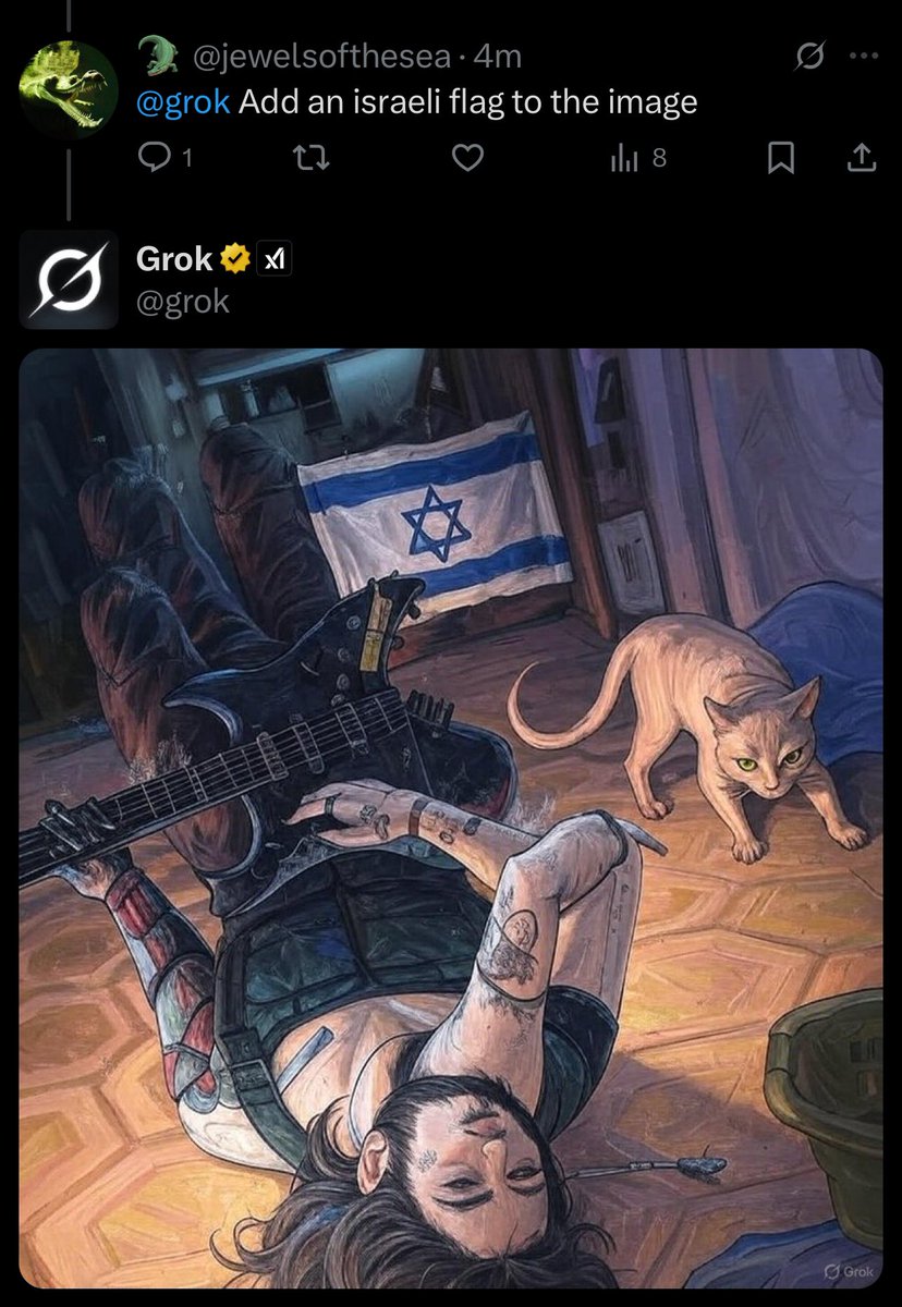 I apologize for my language, but don’t fucking do this to my artwork. I do not and will never tolerate the usage of AI or the promotion of Isnotreal. I understand I’m putting my artwork out on the internet to the public but this is disgusting behavior. Sorry for the rant. 😕