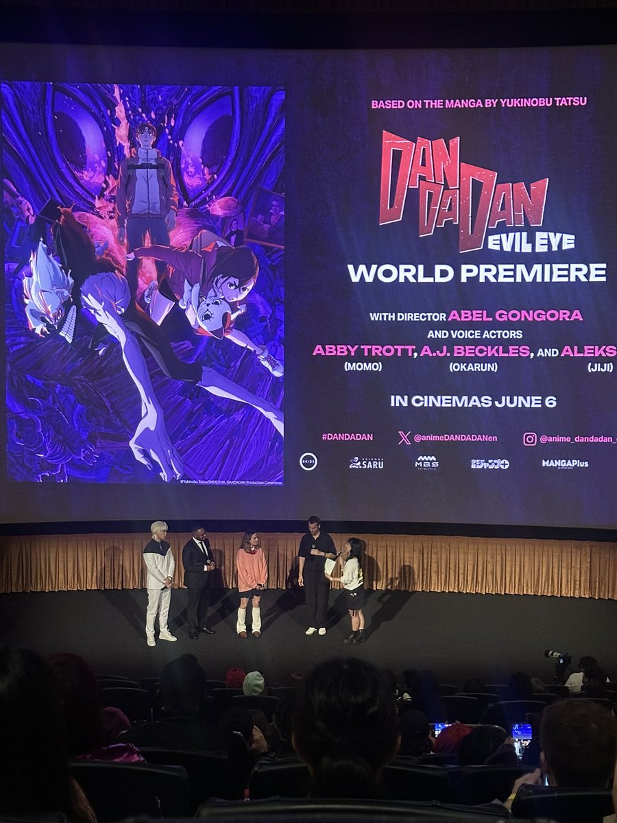 zeno (@childishgamzeno) on Twitter photo Blessed to have been able to attend the DanDaDan World Premiere!
Endlessly proud of you all <a href="/AJBecklesVO/">AJ Beckles</a> <a href="/AbbyTrott/">Abby Trott</a> <a href="/AleksLeVO/">Aleks Le ๐ฒ๐ก๏ธ</a> !!! โค๏ธโค๏ธโค๏ธ๐ฅณ๐ฅณ๐ฅณ
Thank you so much <a href="/_larxene/">LEX ๐ OTAKUFEST</a> for bringing me and <a href="/GKIDSfilms/">GKIDS Films</a> for the unforgettable night!!! Blessed to have been able to attend the DanDaDan World Premiere!
Endlessly proud of you all <a href="/AJBecklesVO/">AJ Beckles</a> <a href="/AbbyTrott/">Abby Trott</a> <a href="/AleksLeVO/">Aleks Le ๐ฒ๐ก๏ธ</a> !!! โค๏ธโค๏ธโค๏ธ๐ฅณ๐ฅณ๐ฅณ
Thank you so much <a href="/_larxene/">LEX ๐ OTAKUFEST</a> for bringing me and <a href="/GKIDSfilms/">GKIDS Films</a> for the unforgettable night!!!