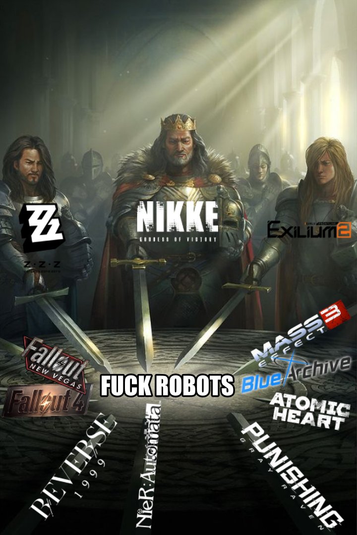 Pun_Knee's tweet image. We all share a common goal😈

#NIKKE #zzzero