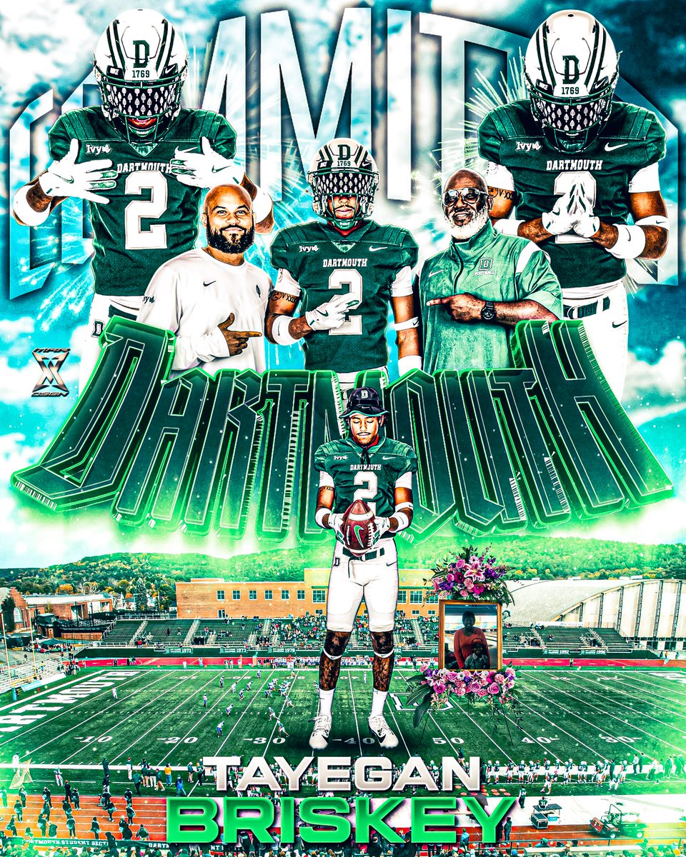 Tayegan.Briskey (@tay_briskey) on Twitter photo Blessed and thankful for opportunity to play football at Dartmouth college!! #inthewoods <a href="/Coach_McCorkle/">Sammy McCorkle</a> <a href="/CoachMJohnson21/">Mike Johnson</a> <a href="/coachirishodea/">Danny O'Dea</a> <a href="/CoachDylanPotts/">Dylan Potts</a> <a href="/JerryRecruiting/">Rising Stars</a> Blessed and thankful for opportunity to play football at Dartmouth college!! #inthewoods <a href="/Coach_McCorkle/">Sammy McCorkle</a> <a href="/CoachMJohnson21/">Mike Johnson</a> <a href="/coachirishodea/">Danny O'Dea</a> <a href="/CoachDylanPotts/">Dylan Potts</a> <a href="/JerryRecruiting/">Rising Stars</a>