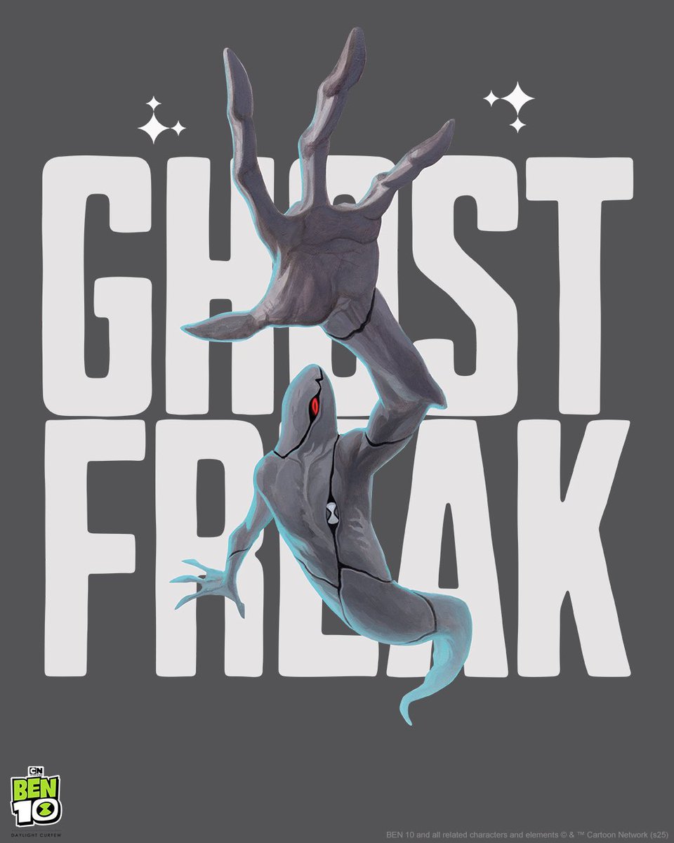 Ben10fanboyy's tweet image. The coming #Ben10 X daylight curfew ghostfreak T-shirt coming in the original 10 set will not contain ectonurite DNA due to previous accidents surrounding the high ecto-lord of the annur phaetos, Zs&apos;Skayr