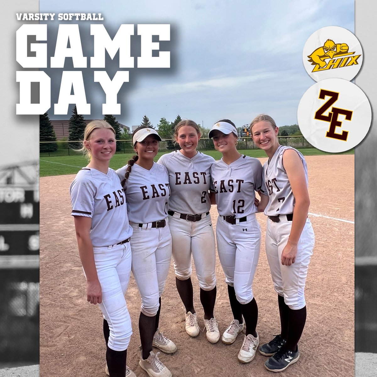 Softball takes on Whitehall today for Senior Night at 4:15.  Let’s go CHIX!