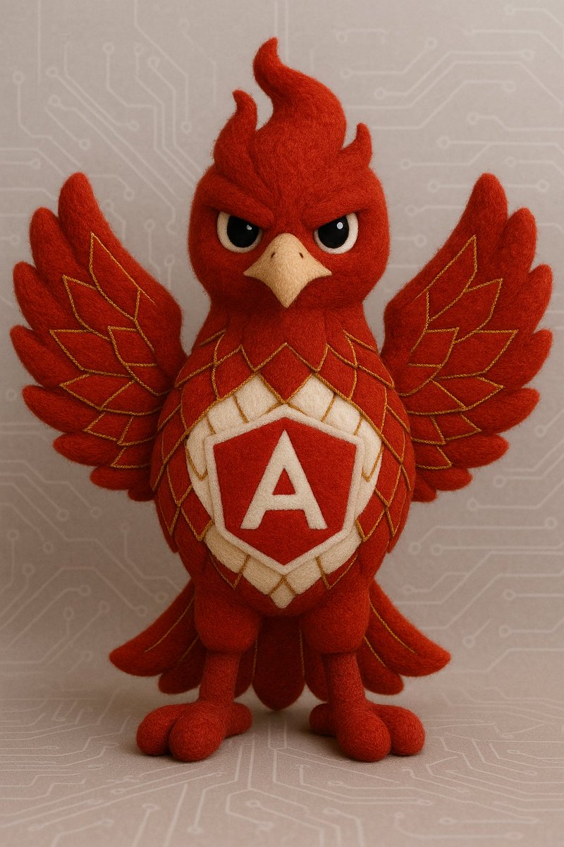 <a href="/mgechev/">Minko Gechev</a> <a href="/angular/">Angular</a>, PLEASE:

Angular has reborn like a phoenix — again and again.
soft on the outside, forged in fire.
it burns, breaks, rebuilds, evolves.
under pressure, backwards-compatible, community-driven.
hug it. fear it. it screams signals.

#Angular #Web