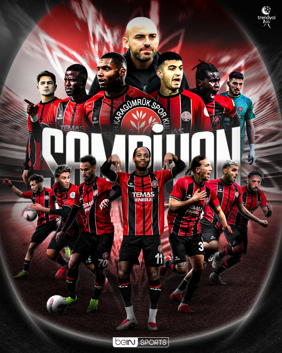 🔴⚫ Solwie Energy Fatih Karagümrük, 1 sezon aradan sonra yeniden Süper Lig'de! #beINSPORTS