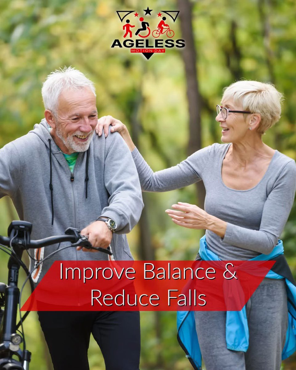 DID YOU KNOW?💡

Regular physical activity can improve balance and reduce the risk of falls in older adults. 

Let's stay active and safe! 👇

shapeab.ca/ageless-motion…

#AgelessMotionDay #ActiveAging #MoveForLife #StayActive #HealthyAging #Alberta #YEG #YYC #HealthyAgingTips