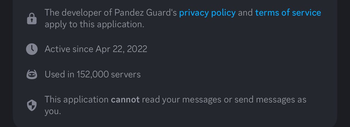 150k+ servers using Pandez Guard 
🙏