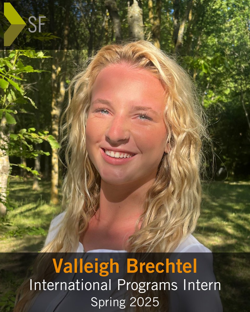 Global Ties San Francisco (@globaltiessf) on Twitter photo Meet Valleigh, our third spring 2025 International Programs #IVLP intern at <a href="/GlobalTiesSF/">Global Ties San Francisco</a>! A Political Science major at <a href="/Westmont/">Westmont College</a>, she brings a deep interest in international diplomacy and cross-cultural understanding to her role.
🌎🌏🌍
Learn more: globaltiessf.org/intern-spotlig… Meet Valleigh, our third spring 2025 International Programs #IVLP intern at <a href="/GlobalTiesSF/">Global Ties San Francisco</a>! A Political Science major at <a href="/Westmont/">Westmont College</a>, she brings a deep interest in international diplomacy and cross-cultural understanding to her role.
🌎🌏🌍
Learn more: globaltiessf.org/intern-spotlig…