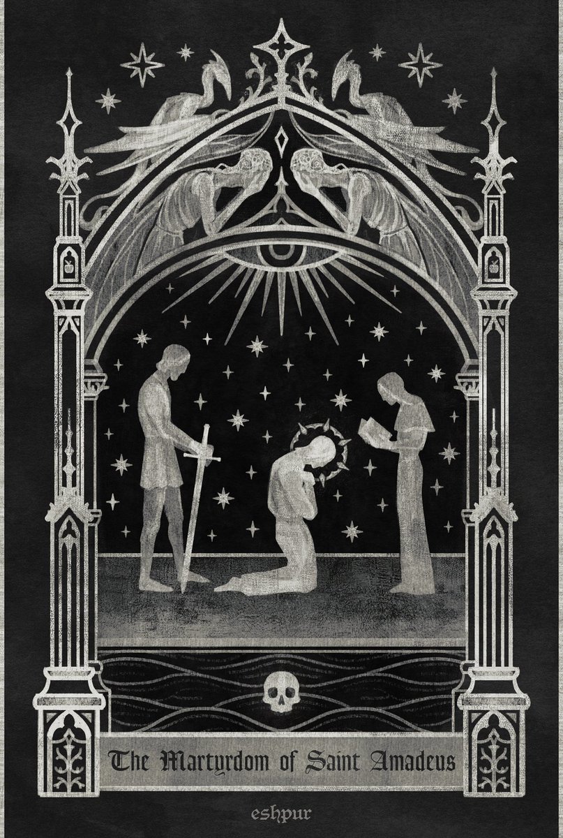 "The fiction beatified, the truth executed — for the Devil’s greatest trick was making the world kneel to a lie."

[ocs]