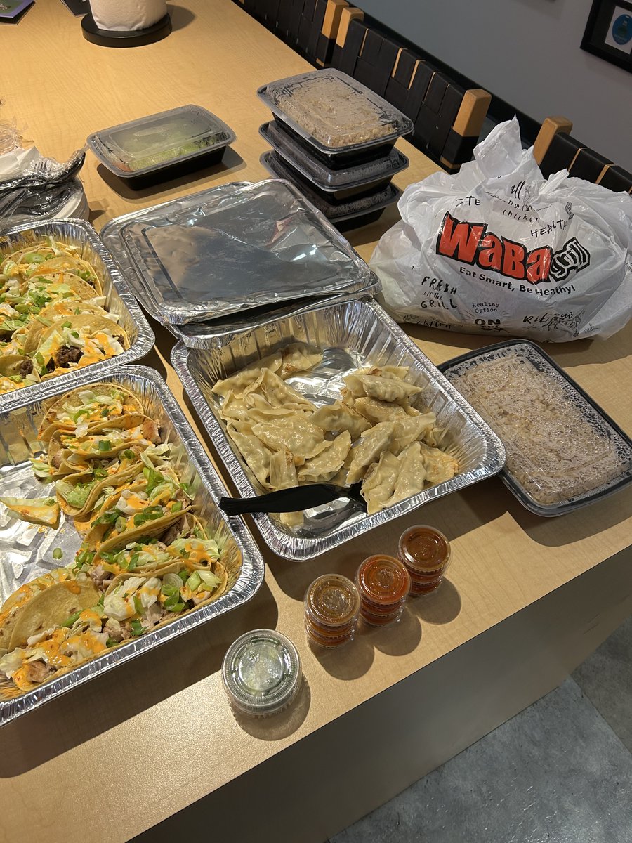 Thank you to our friends from <a href="/wabagrill/">WaBa Grill</a>  dropping off lunch here at the station! We appreciate all the food!