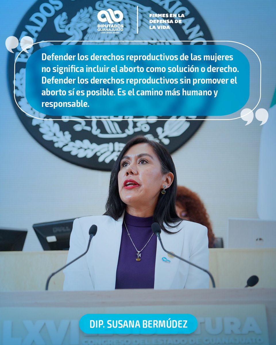 DiputadosPANGto's tweet photo. Porque sí es posible proteger la salud, la dignidad y el futuro de las mujeres sin normalizar la muerte como salida.

Legislamos por una defensa integral de sus derechos. Por una cultura de vida. https://t.co/07KgTtC1Ll