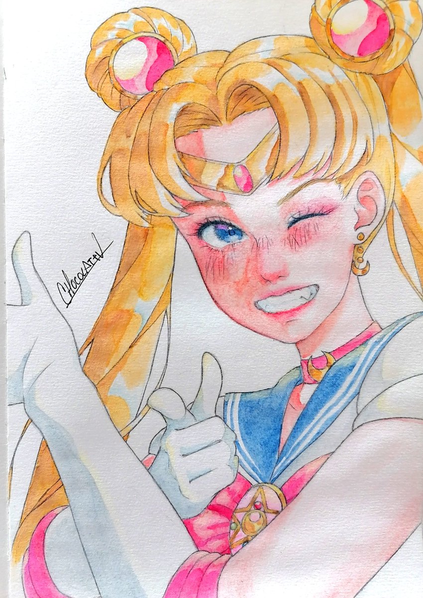ChocolattV's tweet image. Some of my favorite watercolors c:
#ApothecaryDiaries #MadokaMagica #SailorMoon