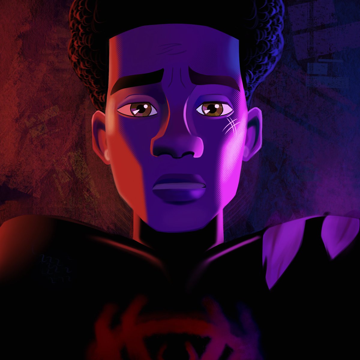 w0w_ronya's tweet photo. Kinda meh about my drawing, but why not drop it in?
#MilesMorales #Spiderman https://t.co/s1AnUahvQt
