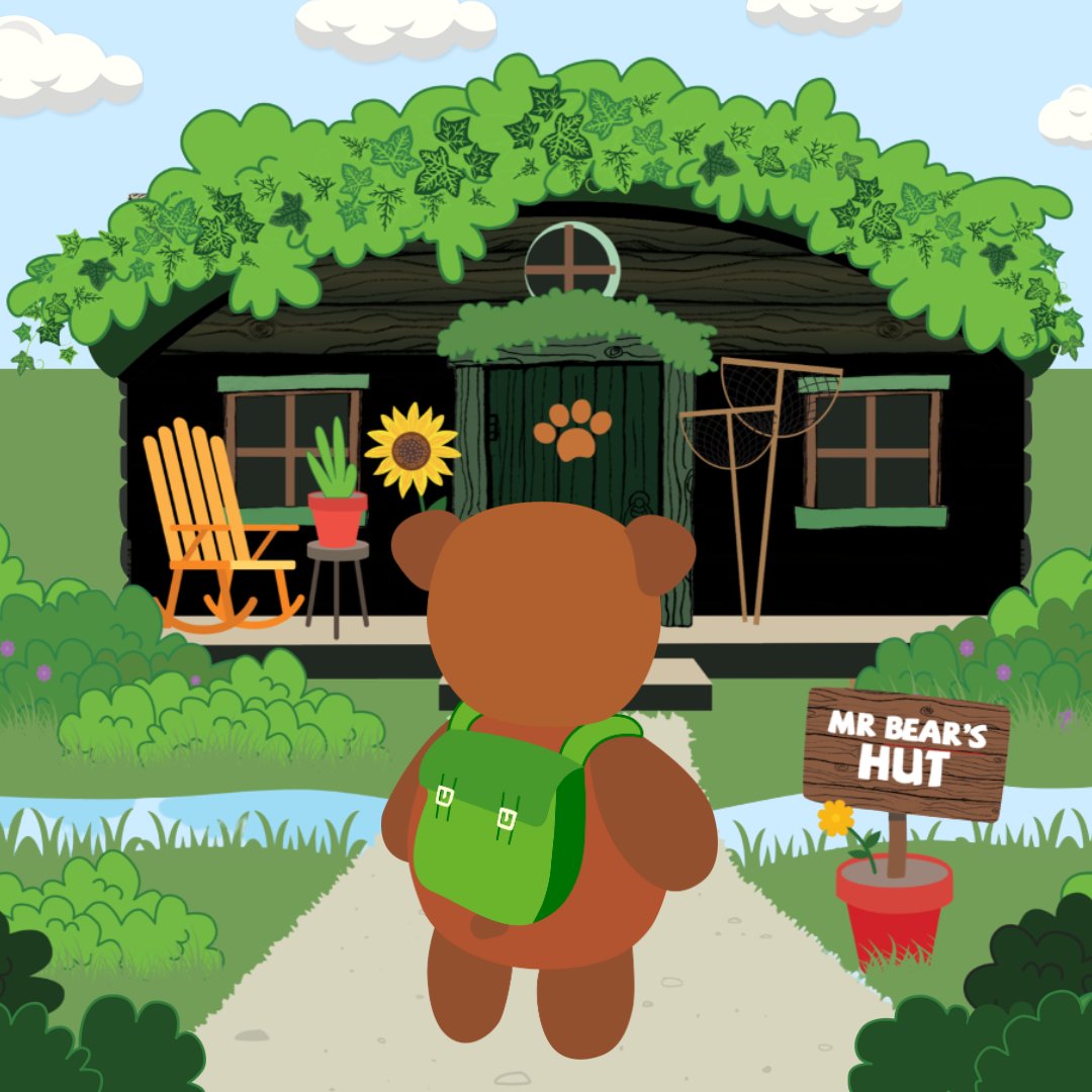 Having enjoyed a full day of adventures 🍃, Mr. Bear 🐻 returns to his comfortable hut, eager to reflect on the day's joyful🪁experiences. greenbeanandfriends.co.uk
#media #animation #brand