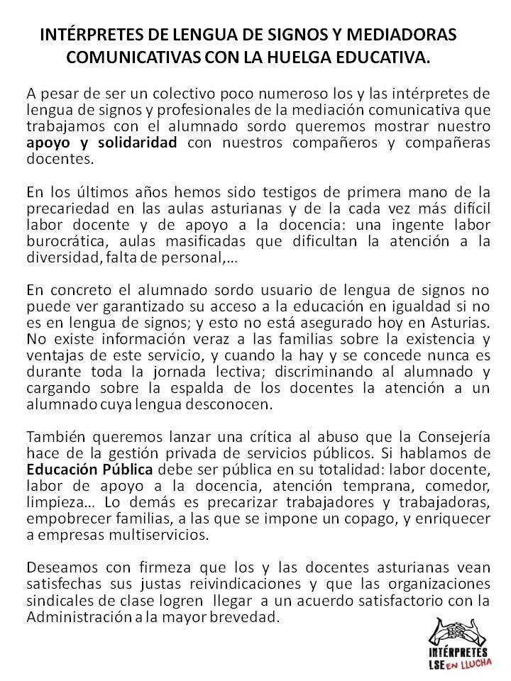 ILSEs lucha Asturias tweet media
