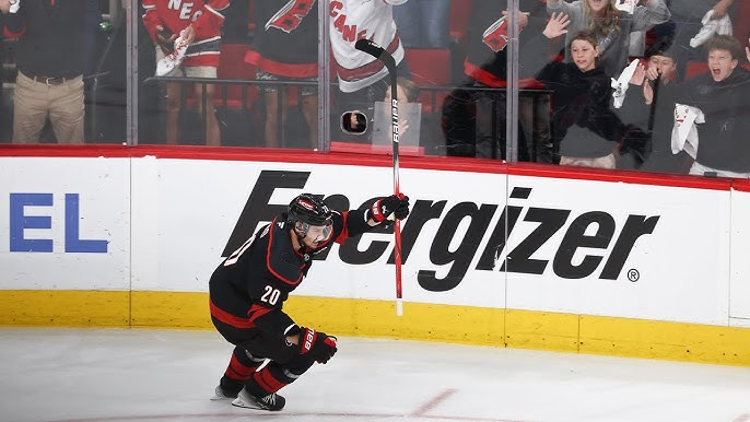 Sebastian Aho this playoffs:

7 goals
8 assists
+/- +3

Overall in the playoffs: 85 points(34 G, 51 A) in 89 games

Playoff Riser. 
#RaiseUp