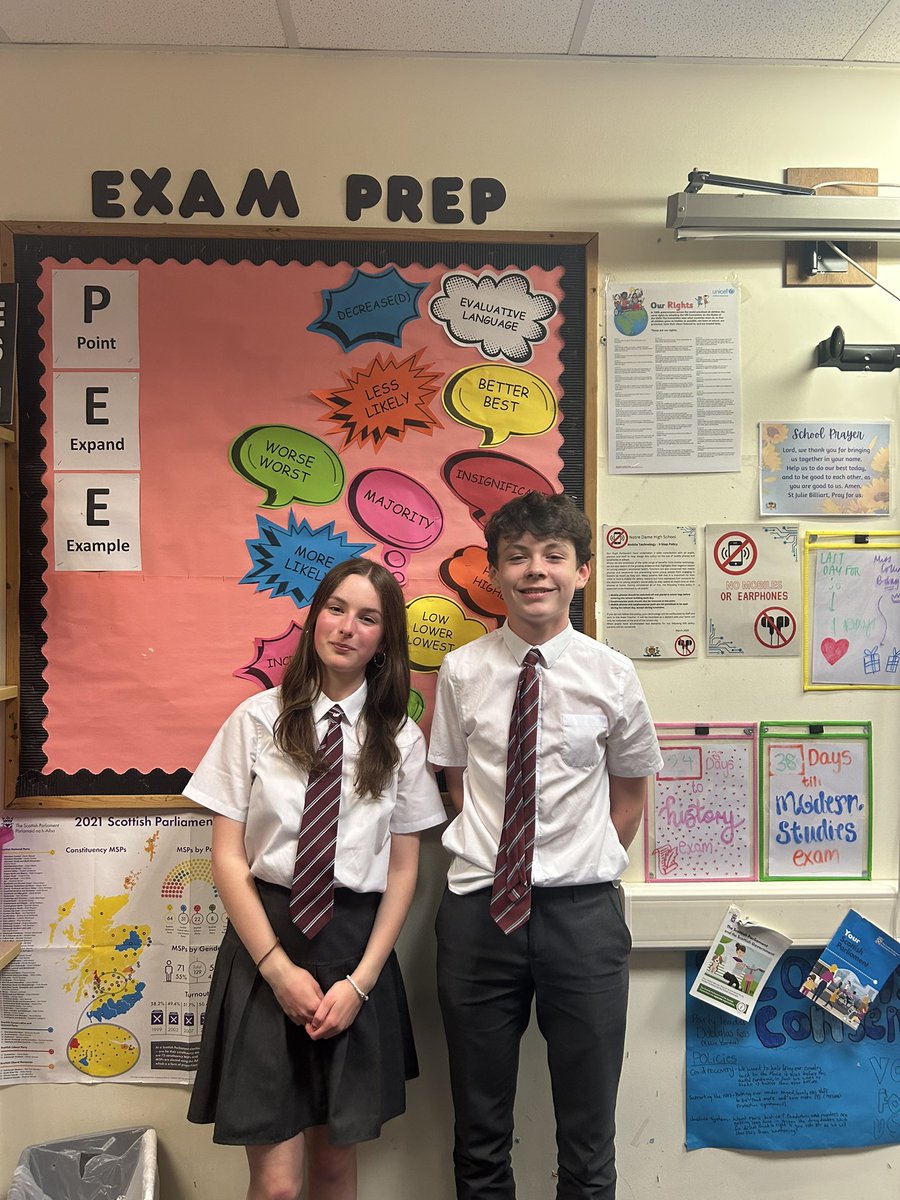 Saint Ninian's, English Dept. tweet media