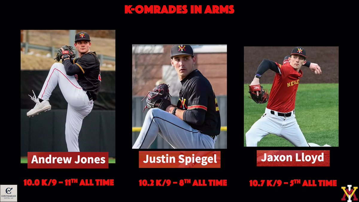 It was a stellar season for a trio of <a href="/VMIbaseco/">VMI Baseball</a> arms as they etched their names in the VMI record books for their strikeout prowess. JR RHP Andrew Jones, RS FR RHP Justin Spiegel, &amp; RS JR Jaxon Lloyd all enjoyed strikeout success on the mound in ‘25.