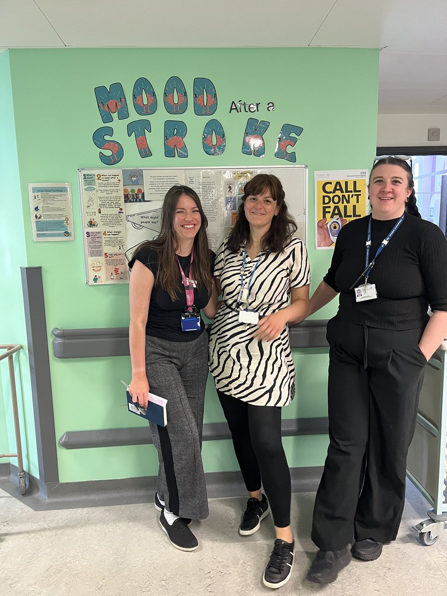 Eirini Kontou 💙 (@dreirinikontou) on Twitter photo Proud of all we’ve achieved — from being a lone psychologist to growing into a clinical psychology team across the pathway! 💪✨🧠💜
Our brand-new noticeboard space on our stroke unit to raise awareness about mood and psychological care. <a href="/SFHStrokeNurse/">Emma Davis</a> <a href="/SfhftICSS/">SFHFT Integrated Community Stroke Service</a> <a href="/SamBResearch/">Samantha Barton</a> Proud of all we’ve achieved — from being a lone psychologist to growing into a clinical psychology team across the pathway! 💪✨🧠💜
Our brand-new noticeboard space on our stroke unit to raise awareness about mood and psychological care. <a href="/SFHStrokeNurse/">Emma Davis</a> <a href="/SfhftICSS/">SFHFT Integrated Community Stroke Service</a> <a href="/SamBResearch/">Samantha Barton</a>