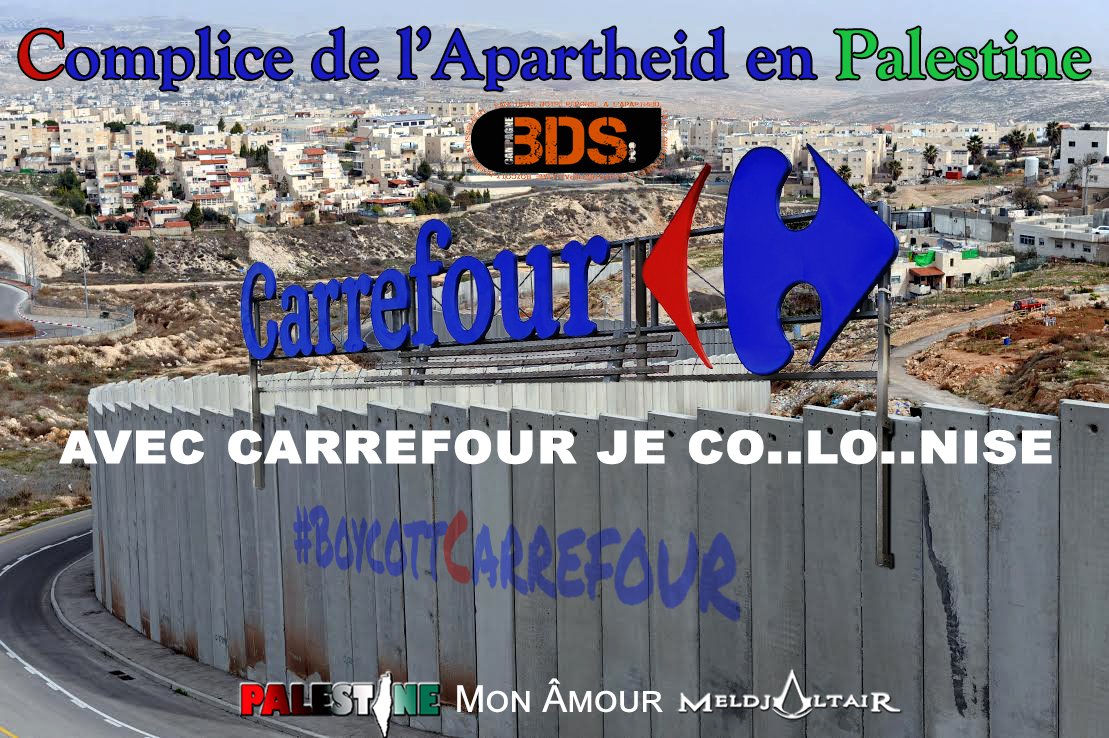 OktAltair's tweet photo. @SpectateursFr BOYCOTTEZ CARREFOUR QUI OFFRE DES CADEAUX AUX GÉNOCIDAIRES!
Carrefour coloniser, carrefour nourrit des génocidaires !
#NUREMBERGII https://t.co/51Yu9fVOeu