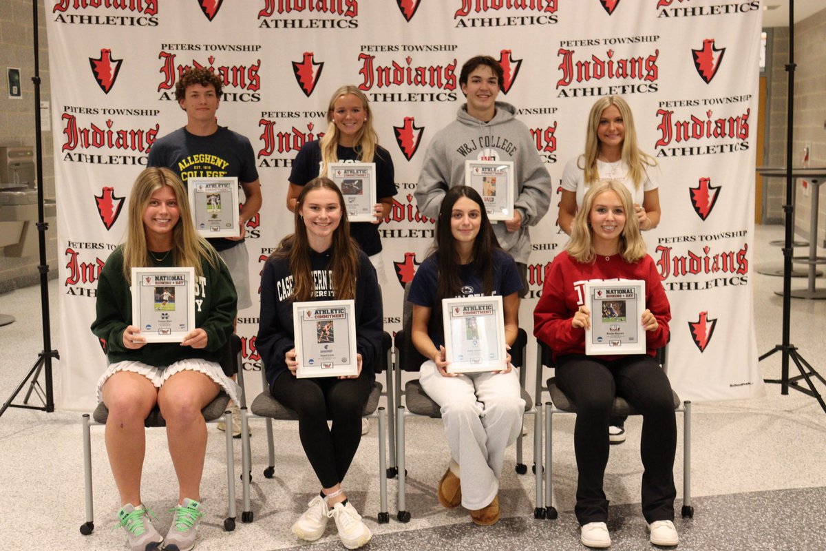 Congratulations to the 8 PT student-athletes who participated in today's Signing Day ceremony!  Best of Luck!