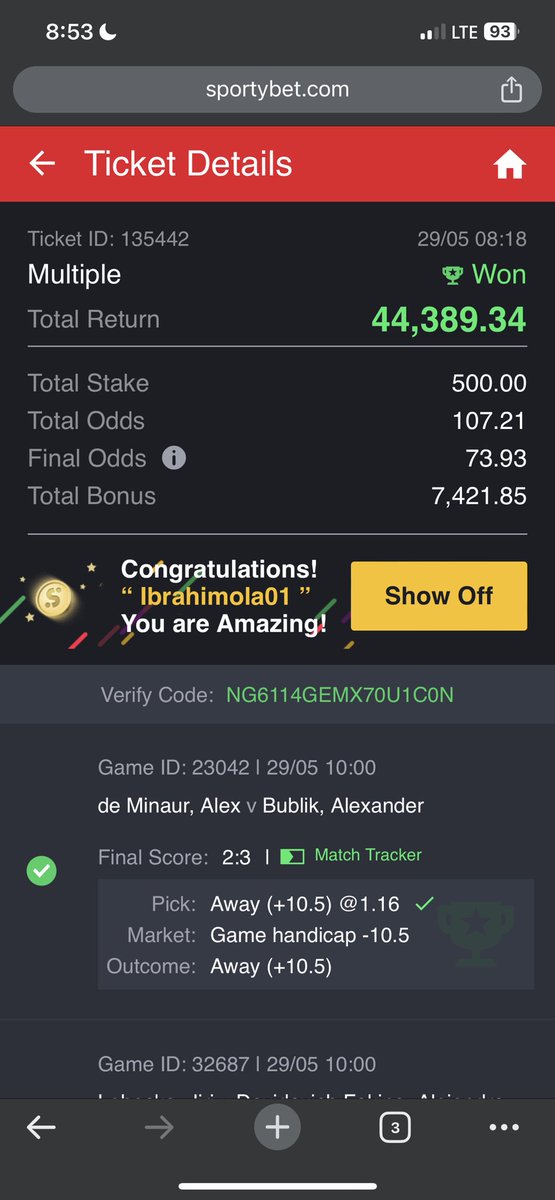 Scott7030's tweet photo. @Mrbankstips Thanks @Mrbankstips I can’t give up on your games 😘 https://t.co/wCS5b5XpxO