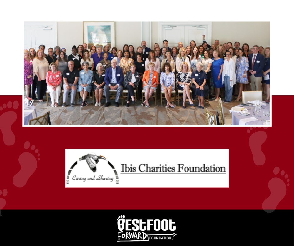 Best Foot Forward is honored to receive generous funding from the Ibis Charities Foundation!
Thank you for your incredible support and generosity—it plays a vital role in helping us continue our mission of empowering foster care and at-risk youth in Palm Beach County.  🌟