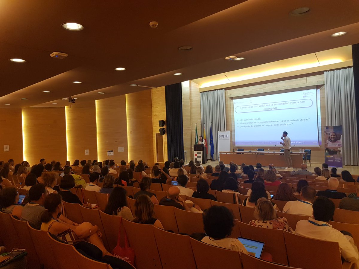 cfapalaudemar's tweet photo. Avui hem participat a la Jornada @EUErasmusPlus per a centres d’educació d'adultes, celebrada a Granada, juntament amb els companys del @cfavictorina
Erasmus+ impulsa la mobilitat i la cooperació en educació, formació, joventut i esport a tot Europa. #fadults #fadultos https://t.co/k2tBD0bRNI